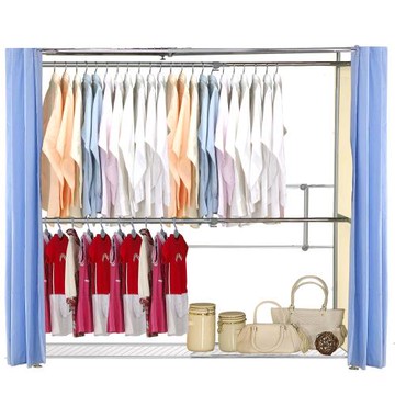 巴塞隆納─AH-43伸縮衣櫥(附福氣收納袋)