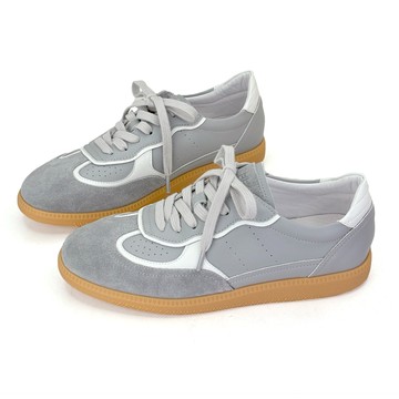 Shepard 復刻休閒拼色厚底真皮德訓鞋