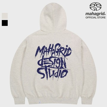 [MAHAGRID] Slash Logo 連帽衫_Unisex_Korean style