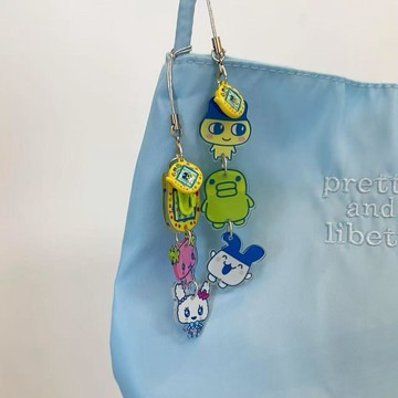 台灣出貨🌸塔麻可吉 拓麻歌子 鑰匙圈吊飾 包包掛飾 交換禮物 麻每吉手機鏈可愛卡通拓麻歌子手機掛繩包包掛件鑰匙鏈創意掛