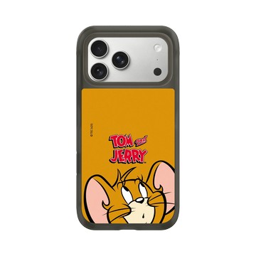 iPhone 17 Pro Max AirX 本質黑 - 湯姆貓與傑利鼠 Tom and Jerry - 大臉傑利鼠