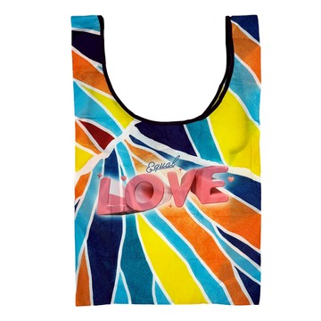 【海洋動物系列】突破海平面 ｜飛翅虹彩收納購物袋