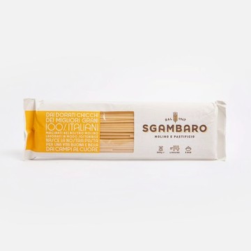 義大利Sgambaro 杜蘭小麥細扁麵500g