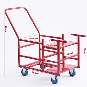 手推車便攜式洗車小推車農用打藥車農村搬運推車拉貨承重拉車130YJ 快速出貨