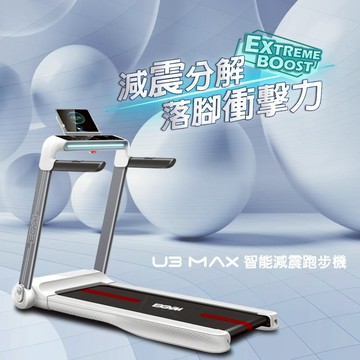 【BGYM比勁】U3MAX智能減震跑步機-跑板升級(專業技師安裝/Zwift/摺疊跑步機/慢跑機/健走機/全平放)