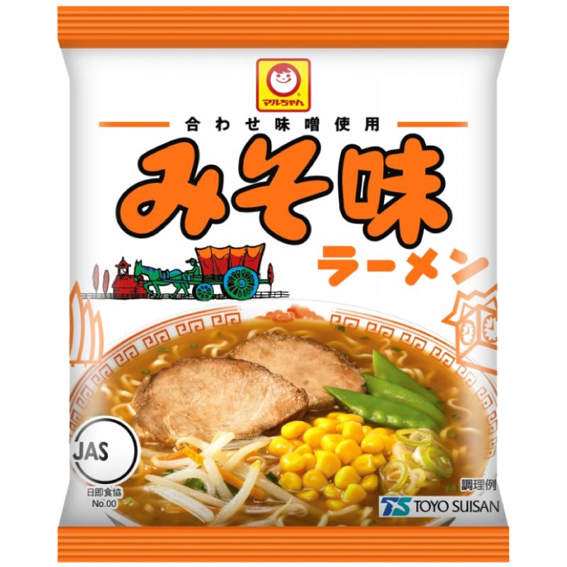 東洋水産 マルちゃん みそ味ラーメン 5食パック 500g