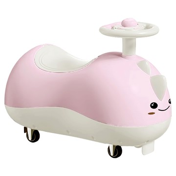 CHING-CHING 親親 QQ龍學步滑行車/嚕嚕車 RT-988 適用於2-5歲兒童 ABS無毒塑料 靜音萬向輪  1個  粉紅色