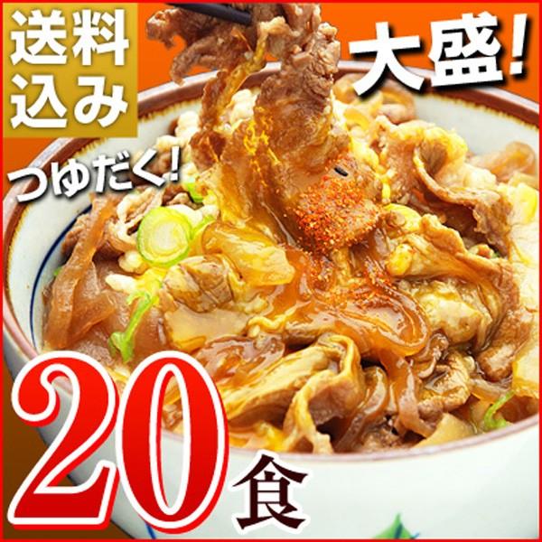 牛丼の具 冷凍 牛丼の素 日東ベストの牛丼DX 業務用 冷凍食品 185g入を20パック