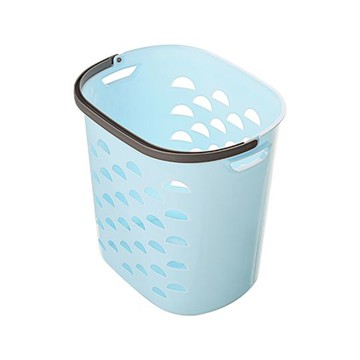 KEYWAY 京都洗衣籃 650g  藍色  1個