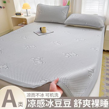 台灣優選 冰豆豆涼蓆 冰絲涼蓆  涼蓆 涼感床墊 涼感墊 冰涼墊 冰涼床墊 涼蓆床墊 雙人涼蓆床墊 透氣床墊 涼蓆三件套