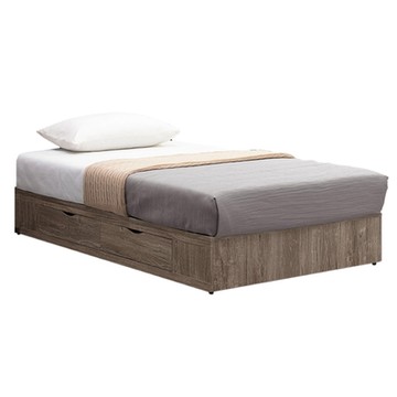 文創集 美黛絲3.5尺單人二抽床底(不含床墊)-106x188x26cm免組