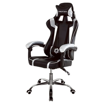 賽車電競皮椅 17kg  黑白色  1張