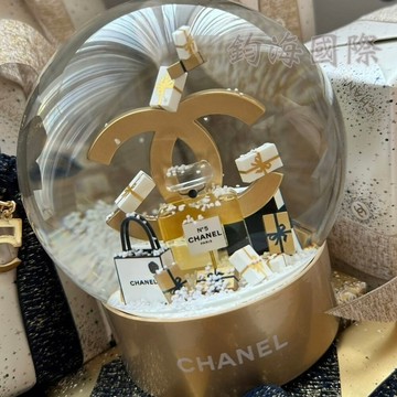 chanel 香奈兒 n5典藏 vip限量2023奢華水晶球擺飾座