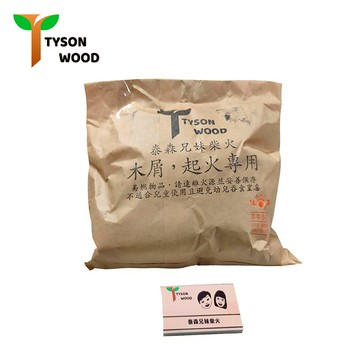 【泰森兄妹】木屑組 營火木屑 營火木粉 生火 火柴棒 火柴盒 露營木屑 生火屑