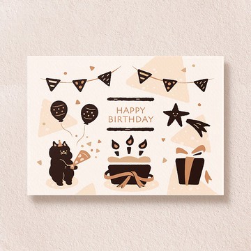 postcard-生日卡蛋糕款