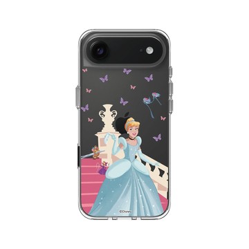 iPhone Air Clear Case（相機按鈕） 透明 - 迪士尼-公主系列 Disney Princess - 迪士尼公主 - 灰姑娘
