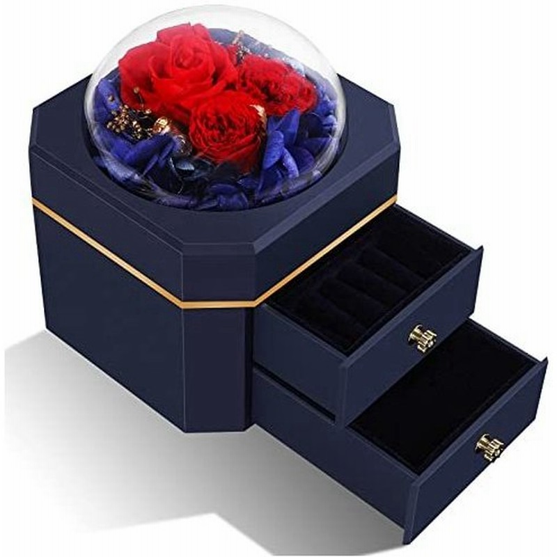 プリザーブドフラワー ジュエリーボックス ブリザードフラワー 枯れない花 バラ ドライフラワー プレゼント女性 女友達 彼女 母 誕生日プレゼント 完 通販 Lineポイント最大0 5 Get Lineショッピング