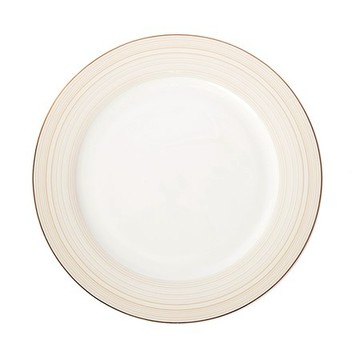 克萊歐骨瓷平盤27cm 艾莉娜白