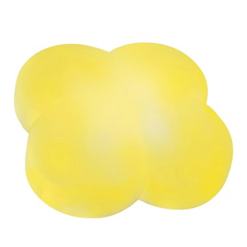 aibo USB充電幸運草造型智能遙控燈  黃色