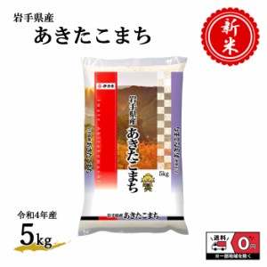 お米 新米 令和4年産 岩手県産 あきたこまち 5kg 米 白米 おこめ 精米 単一原料米 ブランド米 5キロ 送料無料 国内産 国産