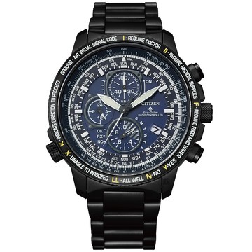 CITIZEN 星辰 PROMASTER 光動能鈦金屬電波錶 AT8195-85L