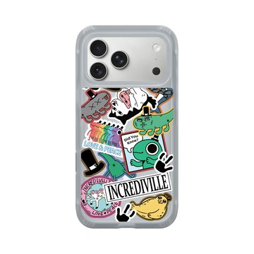 iPhone 17 Pro Max AirX 流變灰 - 怪奇事物所 Incrediville - 怪奇貼紙簿