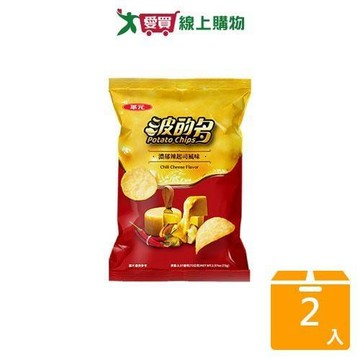 華元波的多洋芋片濃郁辣起司73G【兩入組】【愛買】