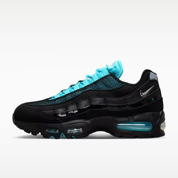 NIKE Nike 耐吉 Air Max 95 BB QS IM4691-001 男 運動休閒鞋 復古鞋 氣墊 黑 電光藍