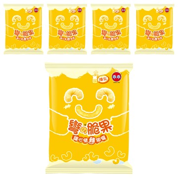 乖乖 玉米脆果煉乳  彎的脆果  非油炸物  無防腐劑  40g  5包