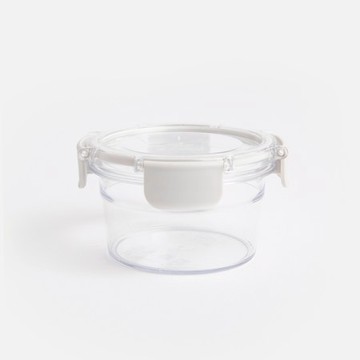 密封防漏可微波Tritan保鮮盒310mL 圓形