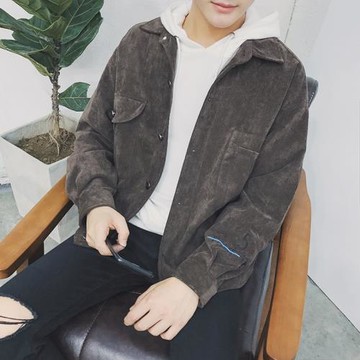 男士外套春秋2024新款春季韓版潮流機能工裝牛仔上衣服春裝夾克男