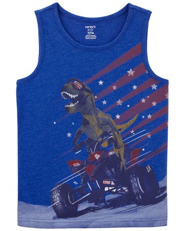 Kid USA Dinosaur Jersey Tank