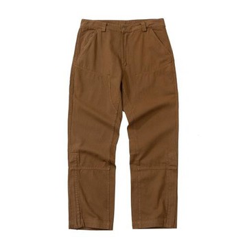 YEEZY SEASON 1侃爺椰子水洗做舊直筒拉鏈拼接工裝牛仔復古長褲潮