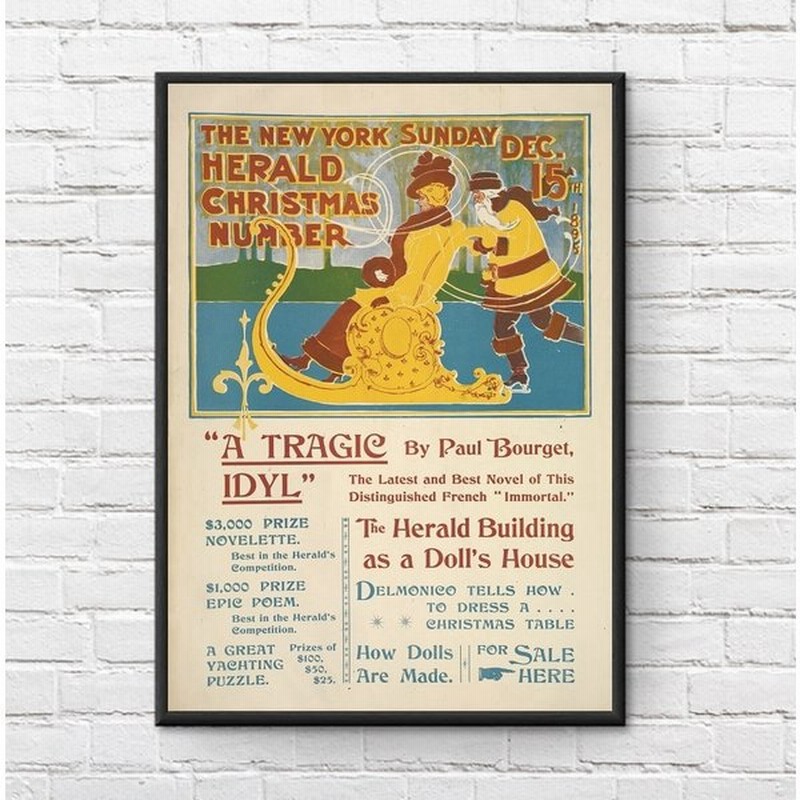 インテリアポスター ヴィンテージ アメリカン ニューヨーク ヘラルド A3サイズ 297 4mm As5 通販 Lineポイント最大0 5 Get Lineショッピング