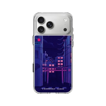 iPhone 17 Pro Max Clear Case（相機按鈕） 透明 - Denise Rashidi (Surudenise) - Tokyo Night 夜晚東京