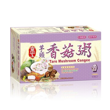 【京工】 芋頭香菇粥 30 g*24包/盒 即沖即飲 沖泡粥 常温 素食