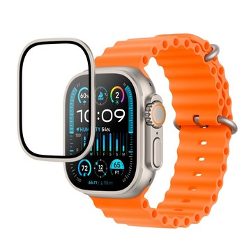 Raymii RAYARMOR APPLE WATCH ULTRA / ULTRA 2 49mm 鋁合金一體成型全包覆手錶螢幕玻璃保護貼