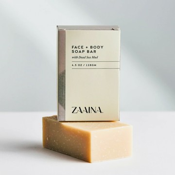 【ZAAINA】死海泥天然抗菌香皂 4.5oz