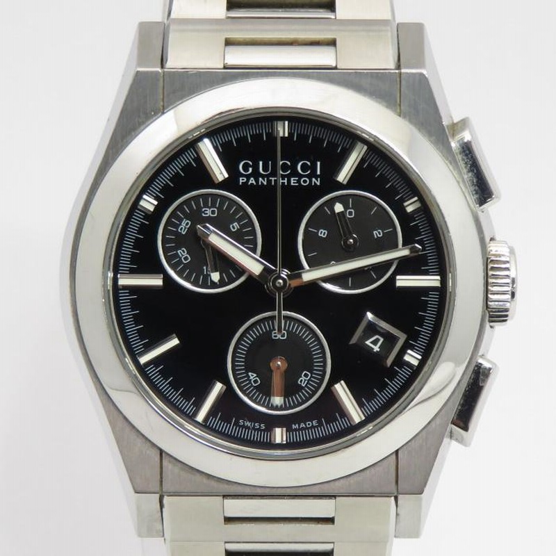 中古】GUCCI パンテオン クロノグラフ ボーイズ クォーツ 115.4