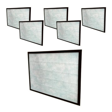 愛濾屋 活性碳濾網 尚朋堂 SA-2203C/SA-2255F/SA-2258DC空氣清淨機適用  6片  SA-2203C-1