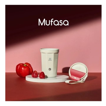 【Mufasa】5 雙速磁旋攪拌隨行杯(316不銹鋼內膽款)