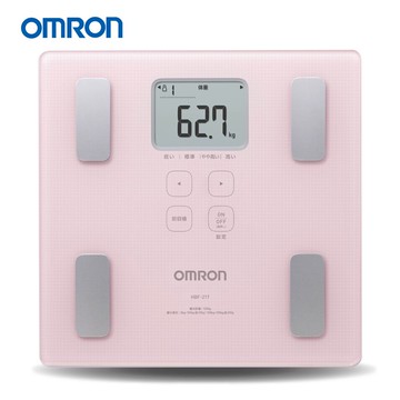 OMRON 歐姆龍 體脂計 HBF-217 粉紅色 HBF217