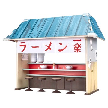 BANDAI S.H.Figuarts 火影忍者 一樂拉麵套組 無人物本體 代理模型玩具 8歲以上  1個