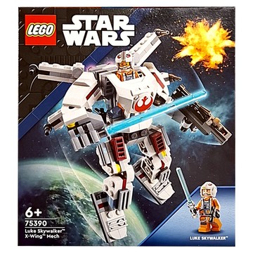 LEGO 75390 星際大戰系列  天行者路克小機甲 Luke Skywalker X-Wing Mech  1盒