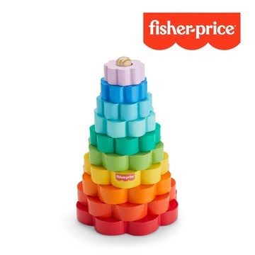 奇哥 Fisher-Price 費雪 木製彩虹套圈