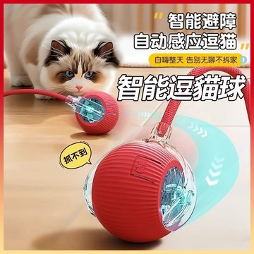 【隔日到貨】智能逗貓球 自動逗貓球 逗貓球 逗貓玩具 自動逗貓 貓咪玩具球 寵物球 寵物玩具 狗狗玩具 貓玩具 貓狗玩具