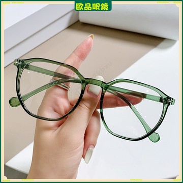✨近視眼鏡✨新款潮款TR近視眼鏡 時尚多邊形近視眼鏡 有度數無度數眼鏡 鍍藍膜近視眼鏡 近視眼鏡 平光眼鏡 眼鏡