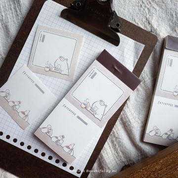 SKYCOFFEE Morning 撕線便簽本