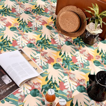 2025 冬季系列 台灣製獨家花色點點綁帶輕量野餐墊 馥郁森林