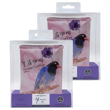 KRONE 皇雀 阿拉比卡濾掛式手沖咖啡 薩摩爾隨身組  10g  5包  2盒